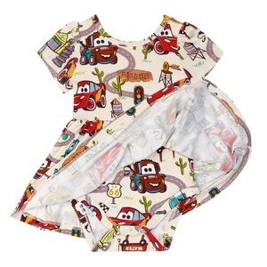 NEW Little Sleepies Cars Twirl with Bodysuit